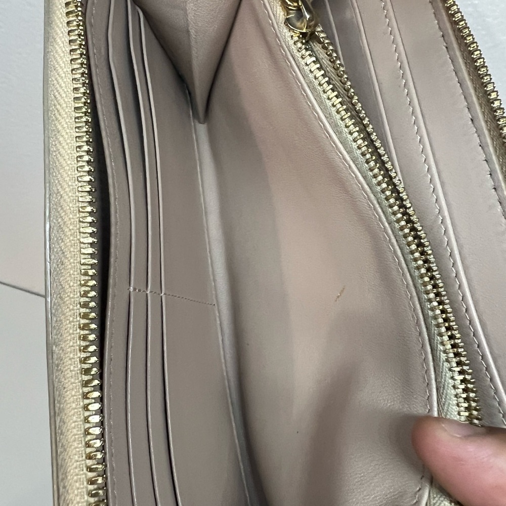 **SOLD** CHLOE TriColor with Chain Zip Wallet - Picture 11 of 16